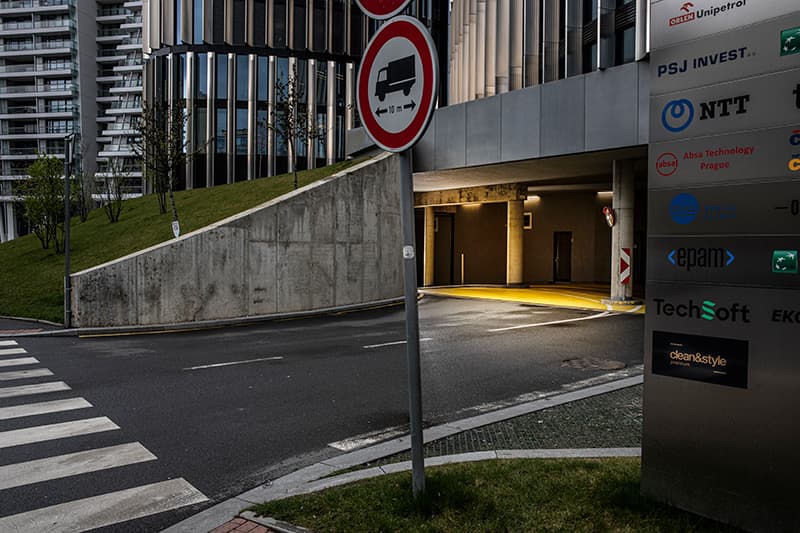 Vstup do clean&style Premium v MainPoint Pankrác